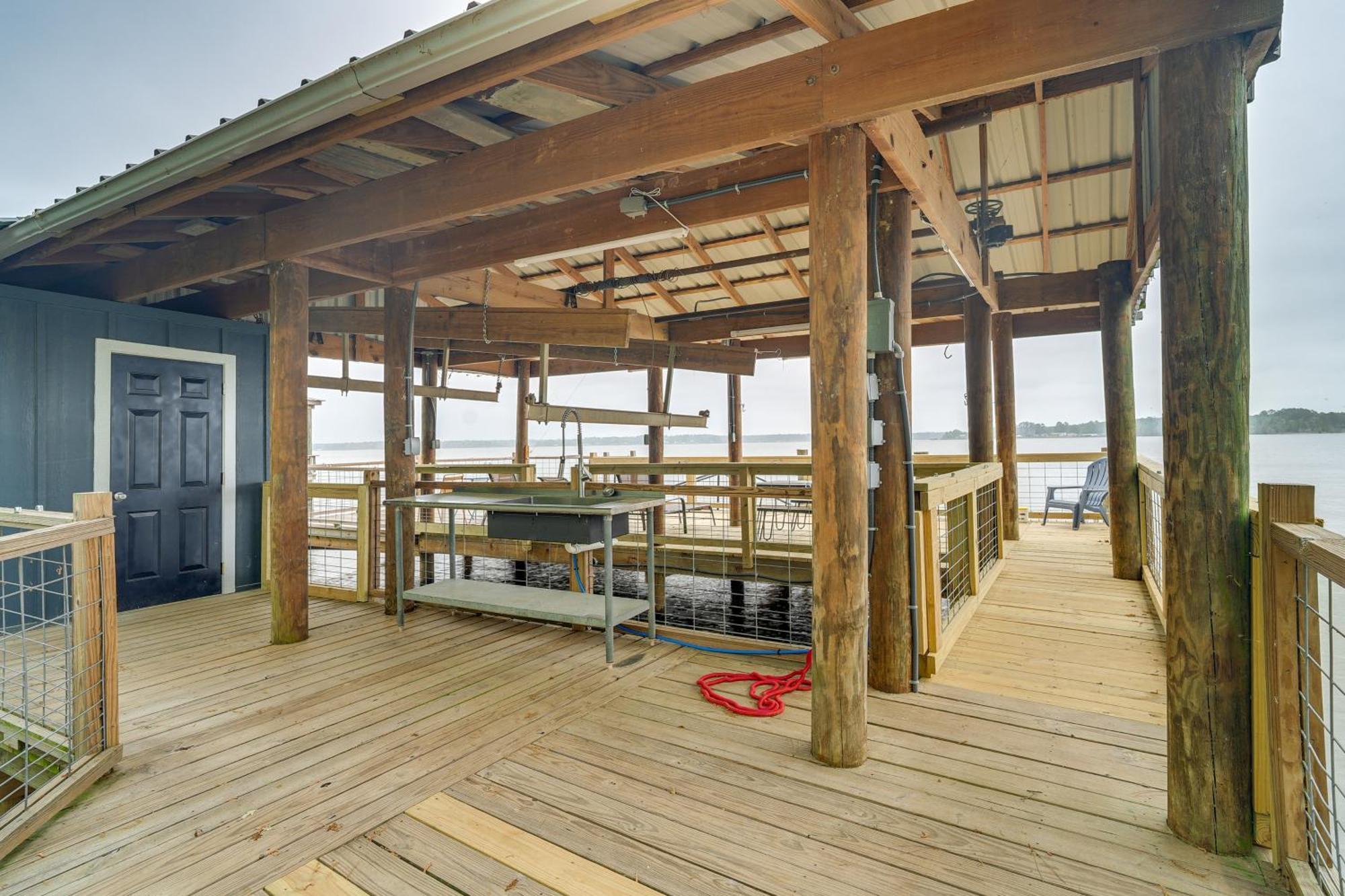 Waterfront House On Toledo Bend With Private Dock! Villa Alliance Exterior photo